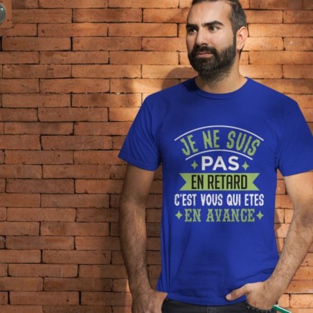 Je ne suis pas en retard