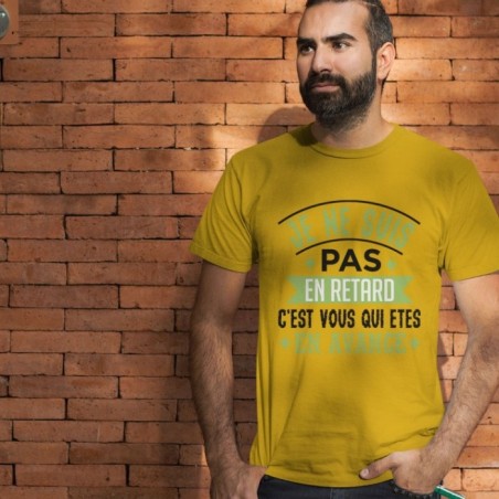 Je ne suis pas en retard
