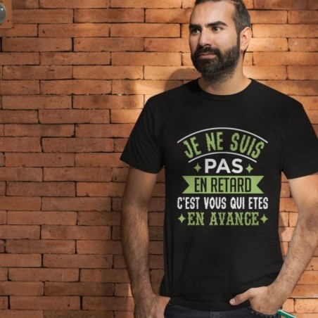 Je ne suis pas en retard