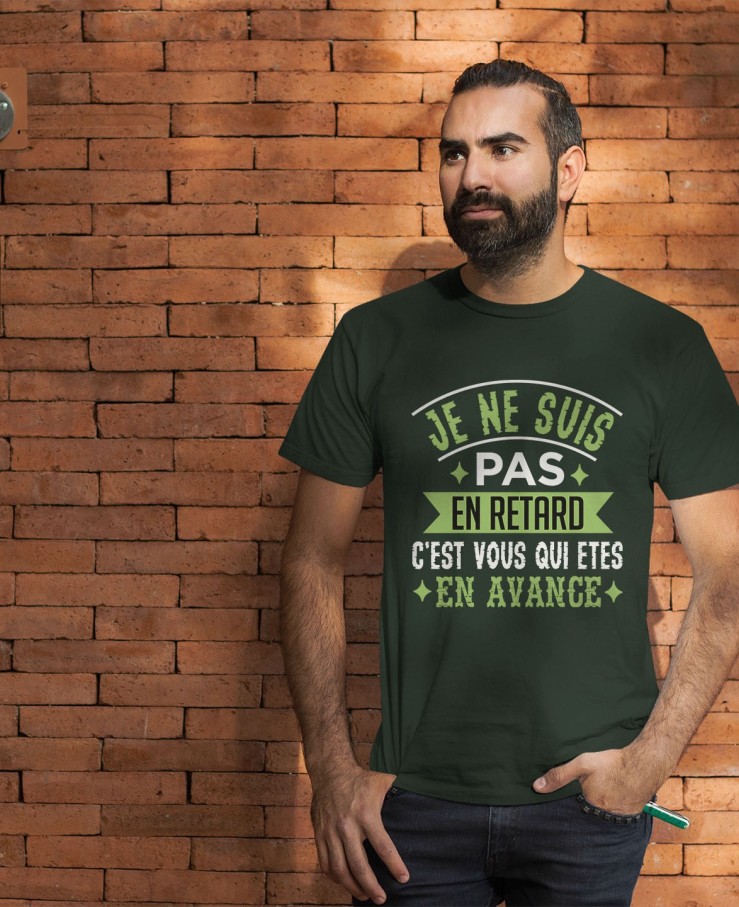 Je ne suis pas en retard