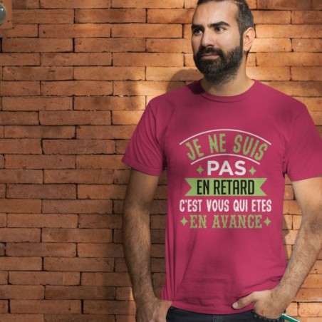 Je ne suis pas en retard