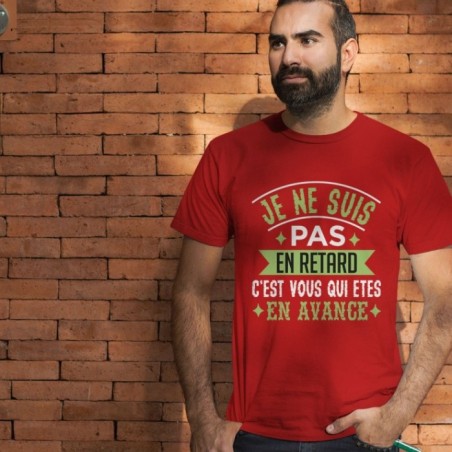 Je ne suis pas en retard