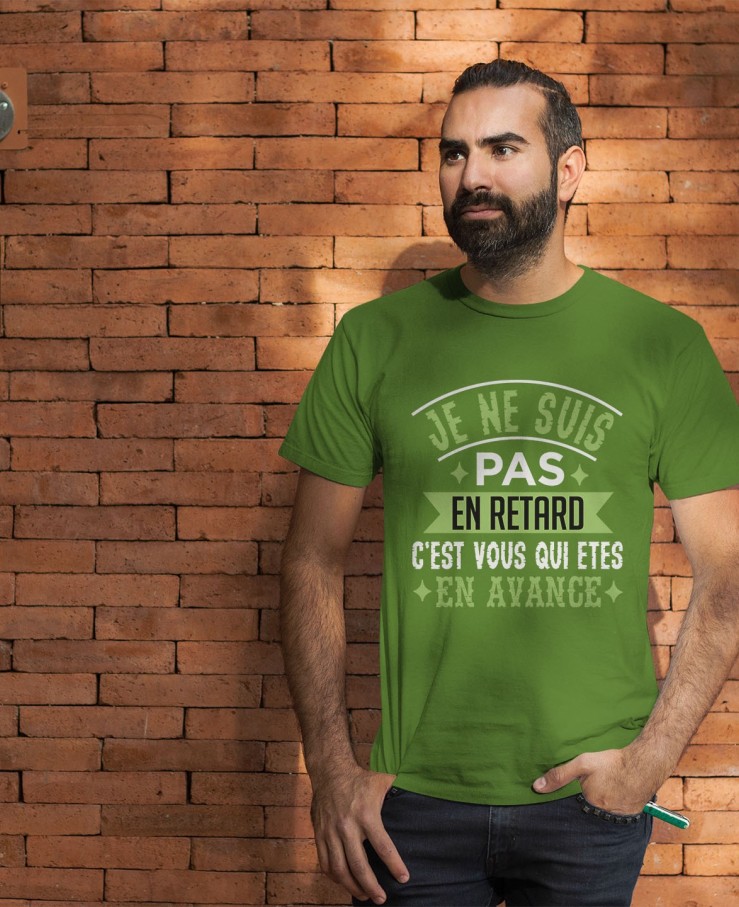 Je ne suis pas en retard