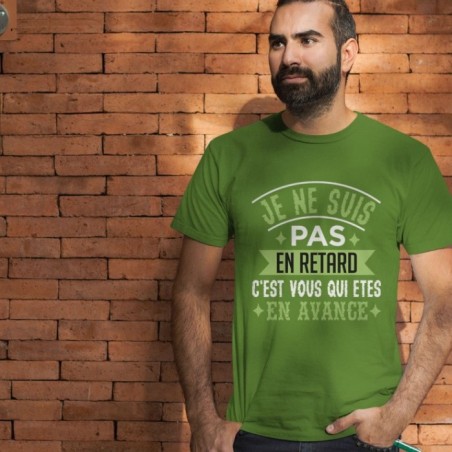 Je ne suis pas en retard