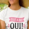 Elle a dit oui