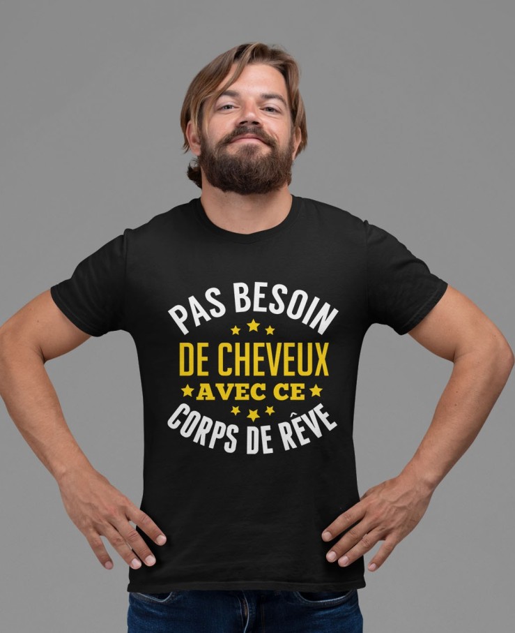 Pas besoin de cheveux