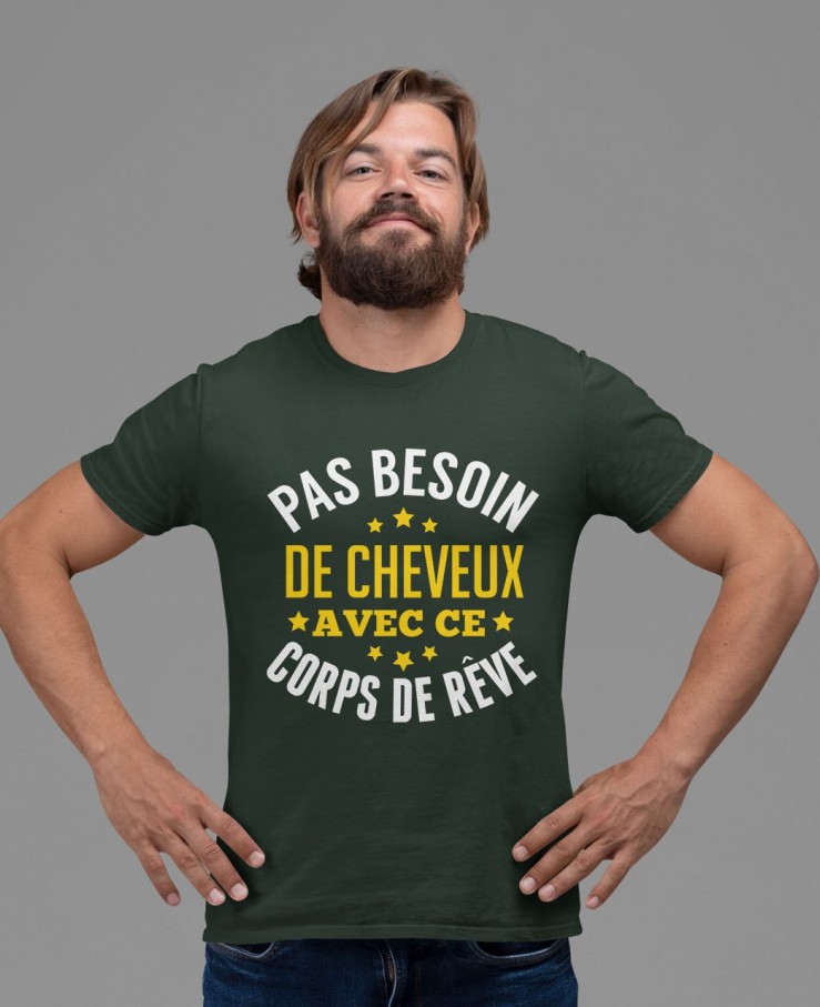 Pas besoin de cheveux