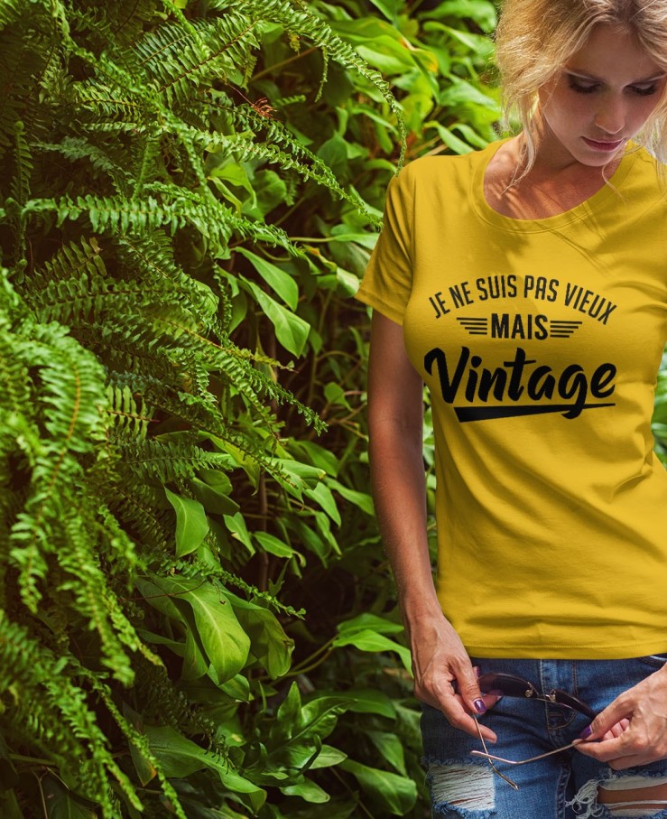 Je ne suis pas vieux mais vintage