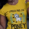 J'peux pas j'ai poney