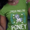 J'peux pas j'ai poney