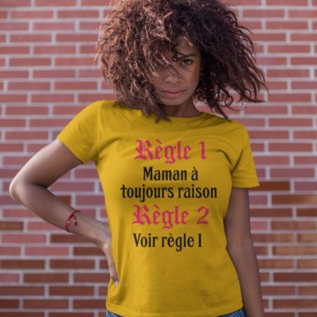 Règle 1 Maman à toujours raison