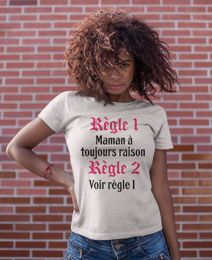 Règle 1 Maman à toujours raison