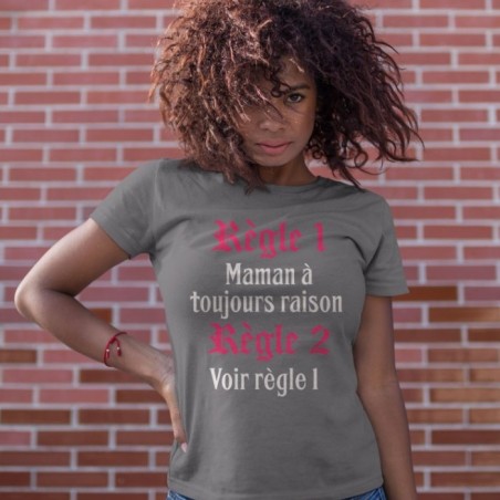 Règle 1 Maman à toujours raison