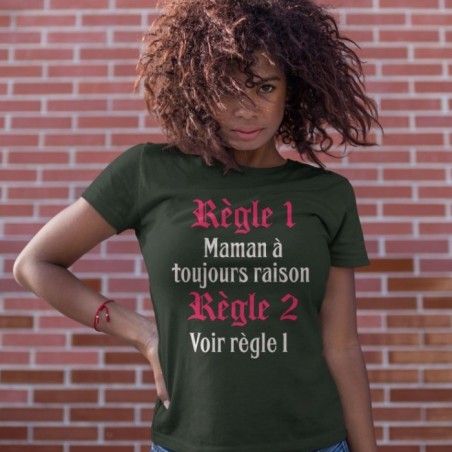 Règle 1 Maman à toujours raison