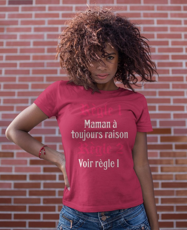 Règle 1 Maman à toujours raison