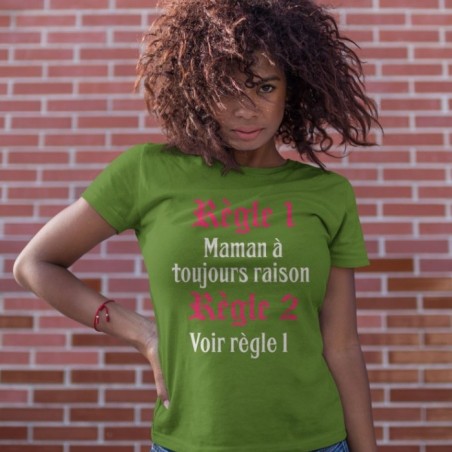 Règle 1 Maman à toujours raison