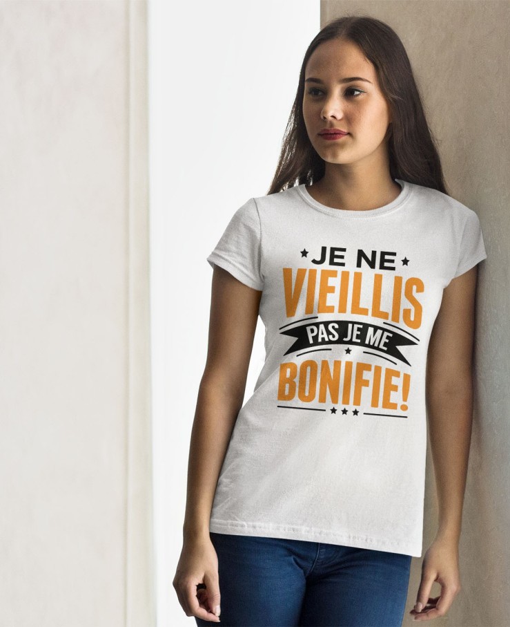 Je ne vieillis pas