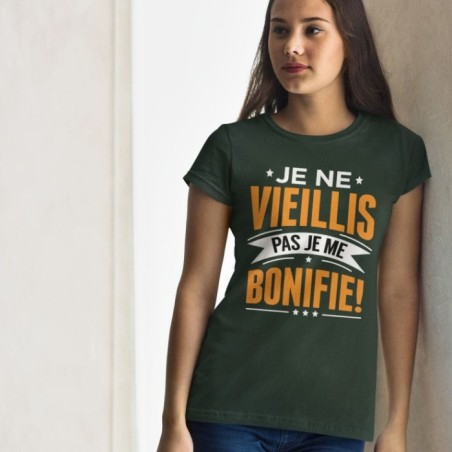 Je ne vieillis pas