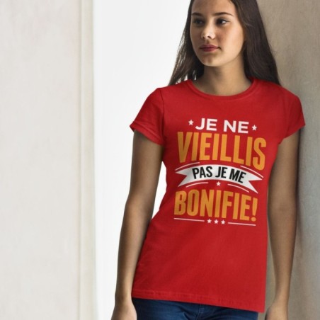 Je ne vieillis pas