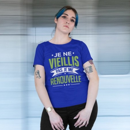 Je ne vieillis pas