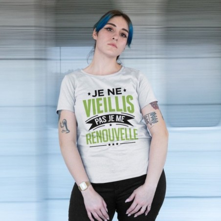 Je ne vieillis pas