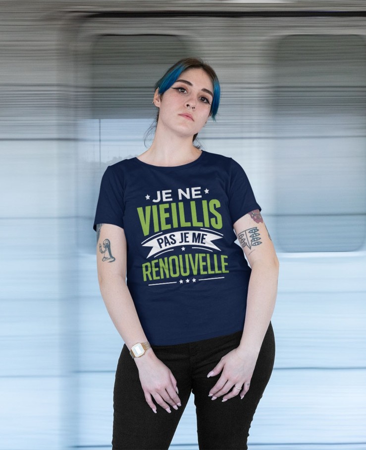 Je ne vieillis pas