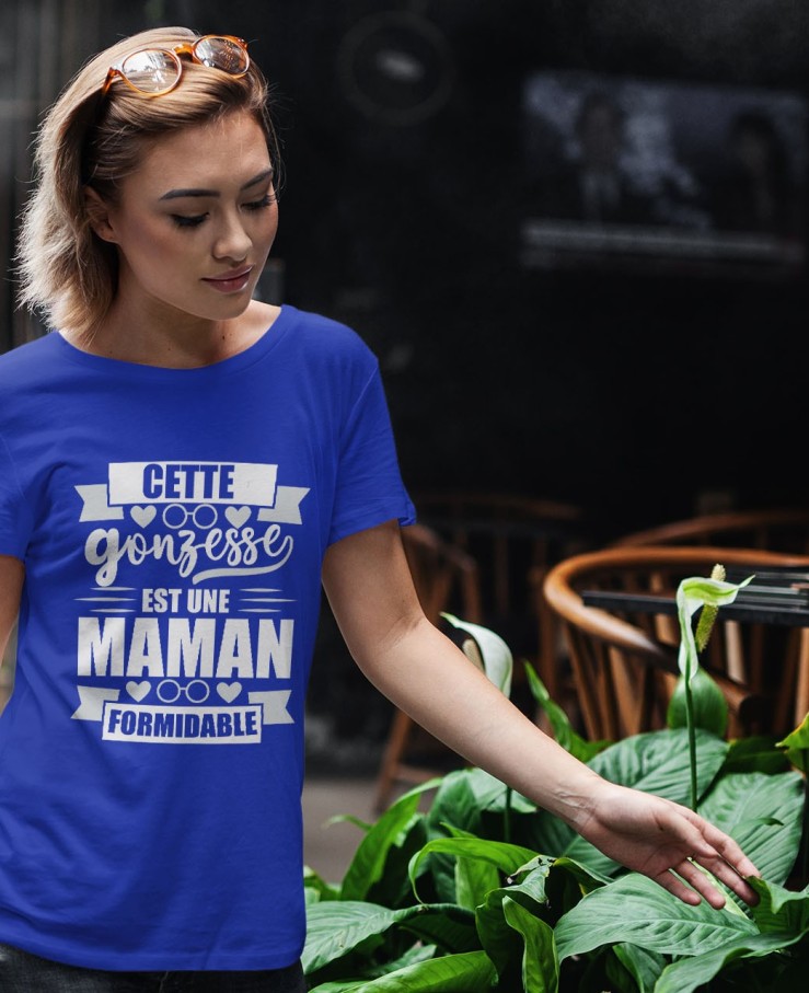 Cette gonzesse est une maman formidable