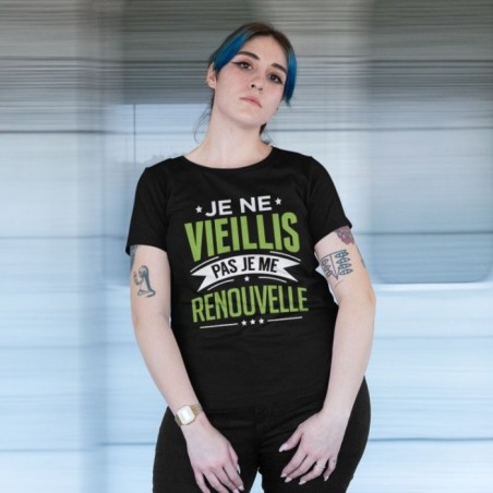Je ne vieillis pas