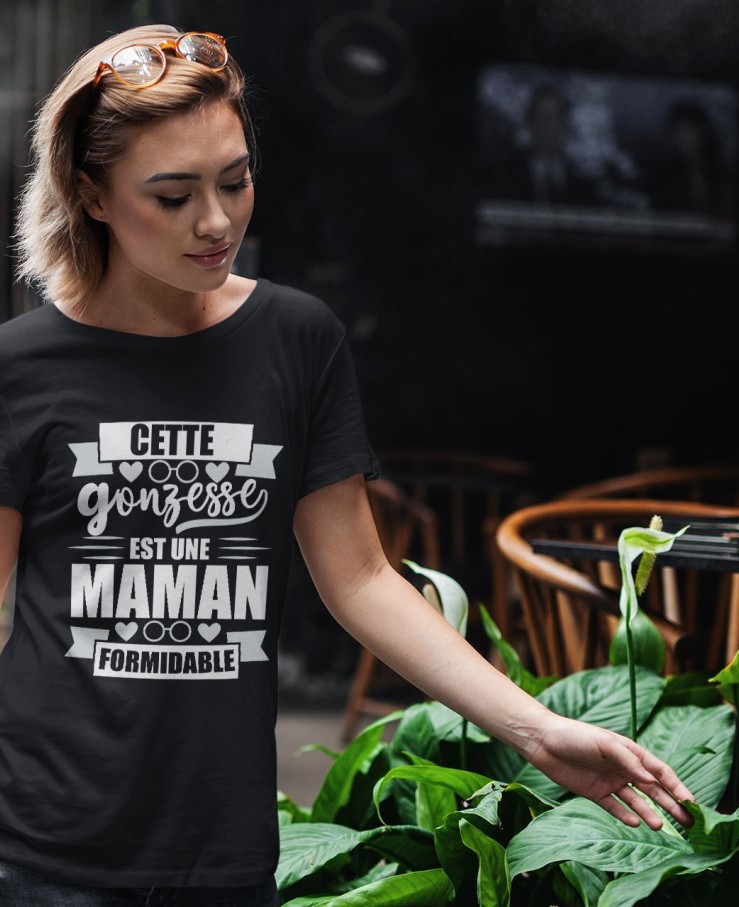 Cette gonzesse est une maman formidable