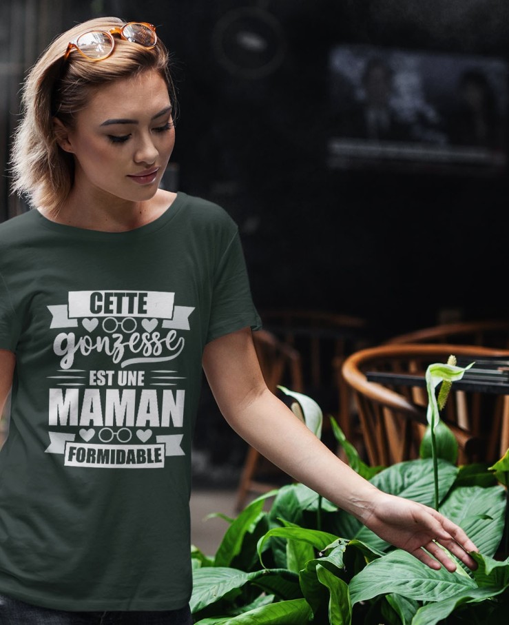 Cette gonzesse est une maman formidable