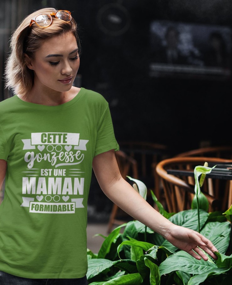 Cette gonzesse est une maman formidable