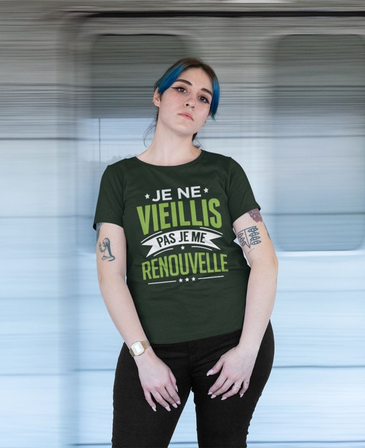 Je ne vieillis pas