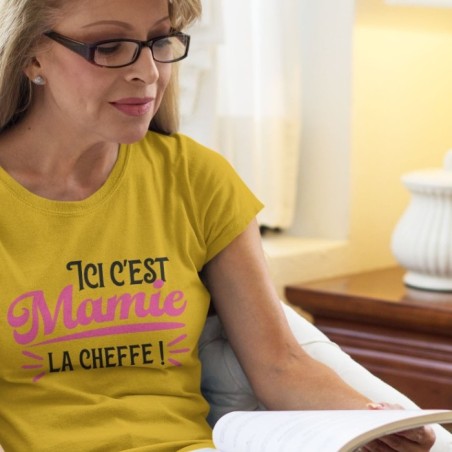 Ici c'est mamie la cheffe