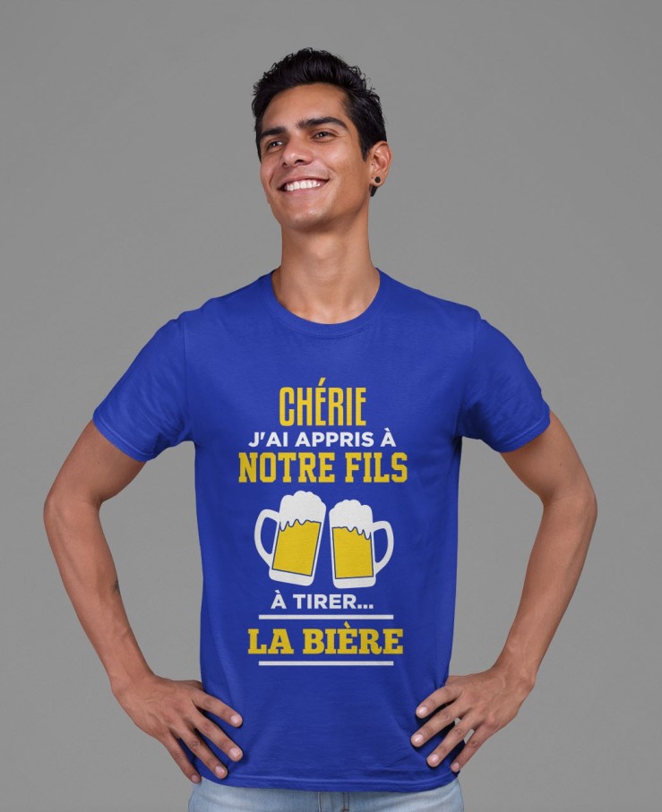 Chérie j'ai appris à notre fils