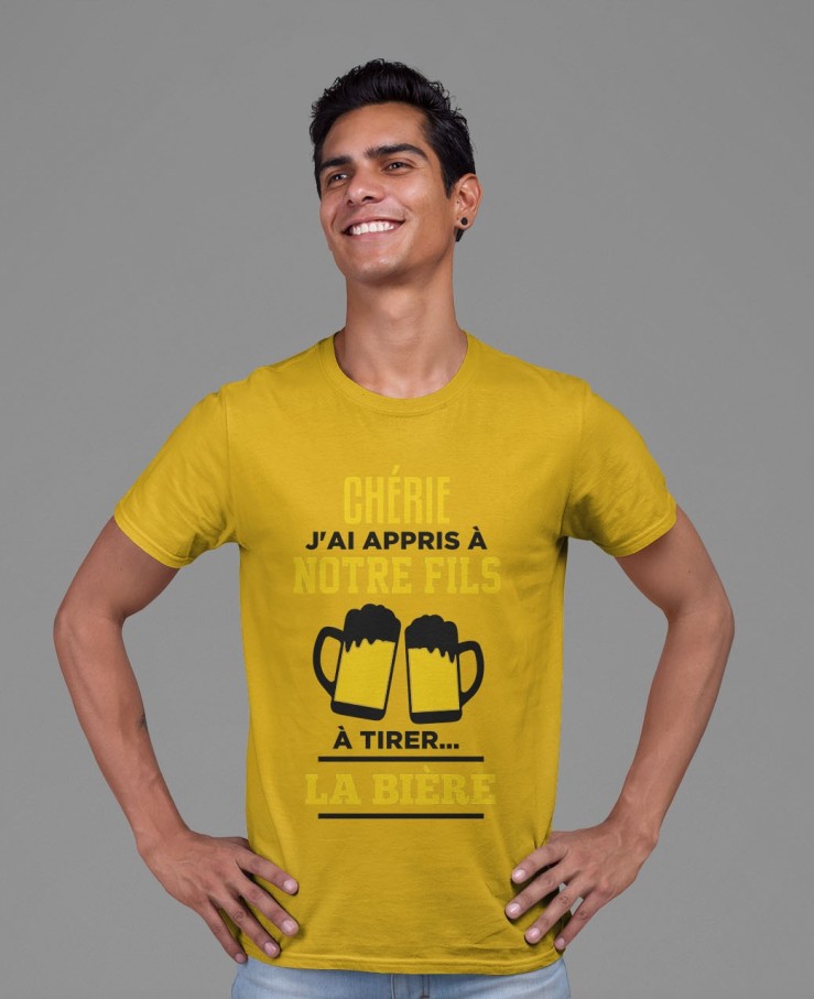 Chérie j'ai appris à notre fils