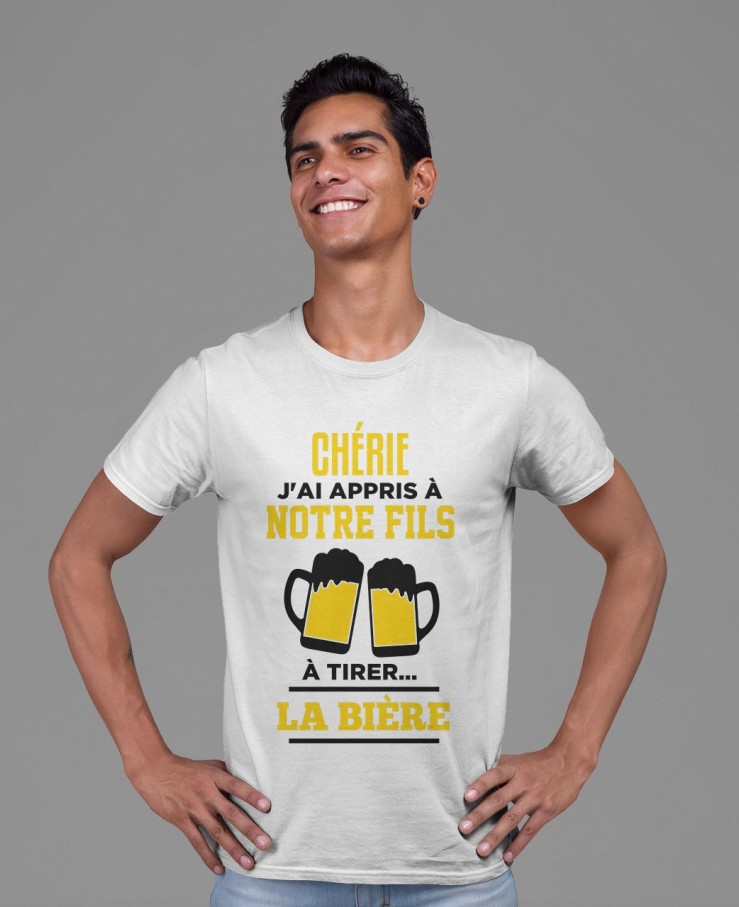 Chérie j'ai appris à notre fils