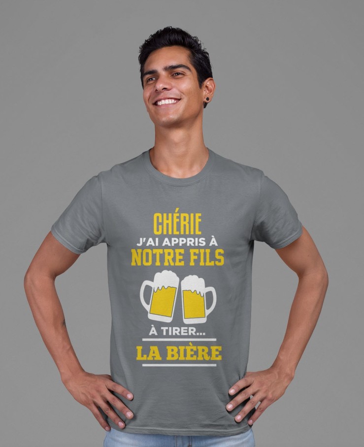 Chérie j'ai appris à notre fils