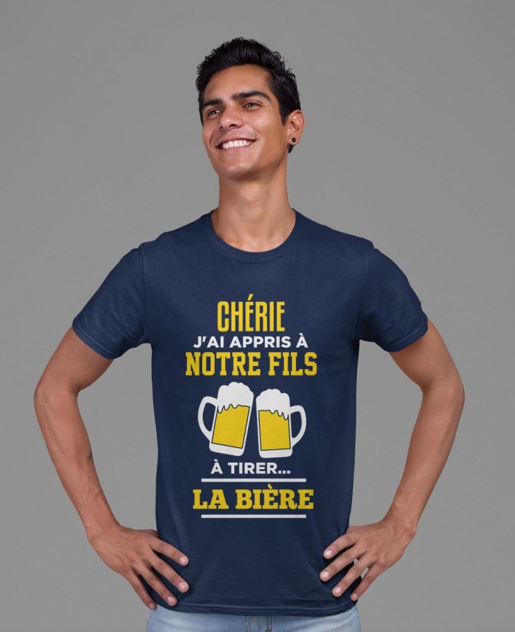 Chérie j'ai appris à notre fils