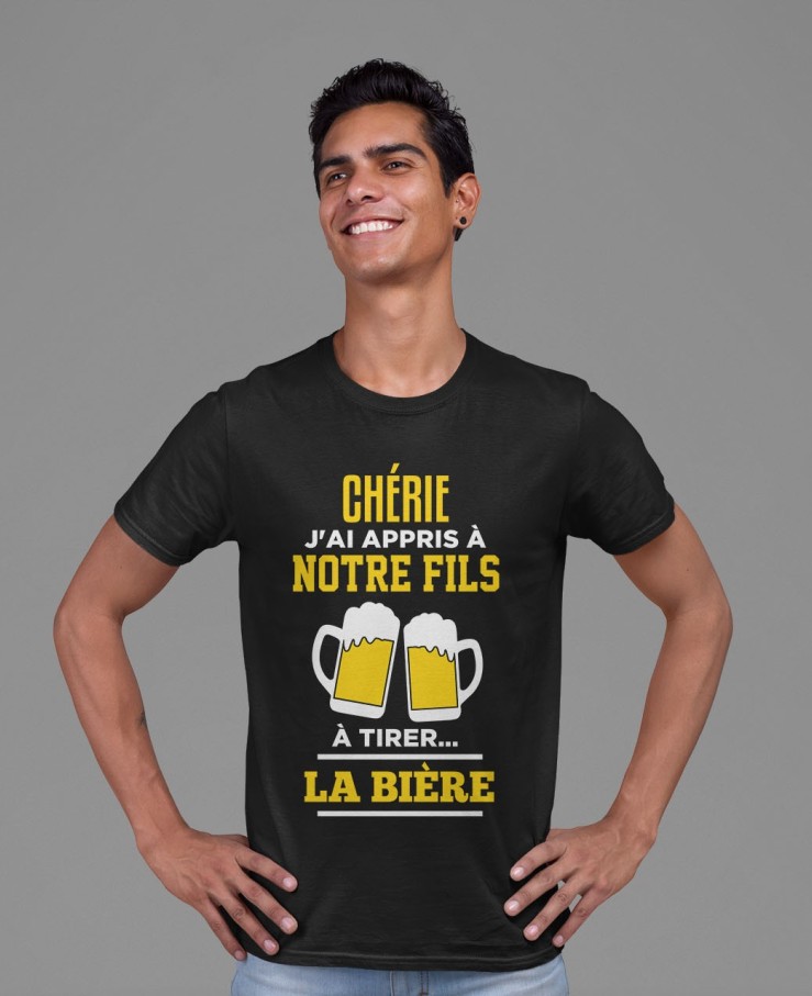 Chérie j'ai appris à notre fils