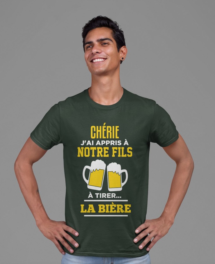 Chérie j'ai appris à notre fils