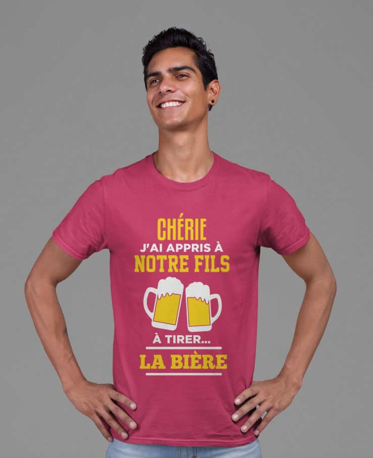 Chérie j'ai appris à notre fils