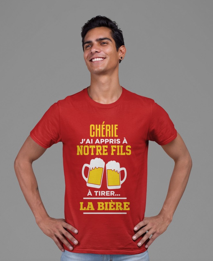 Chérie j'ai appris à notre fils