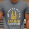Qu'est qui est jaune