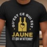 Qu'est qui est jaune