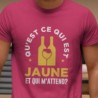 Qu'est qui est jaune
