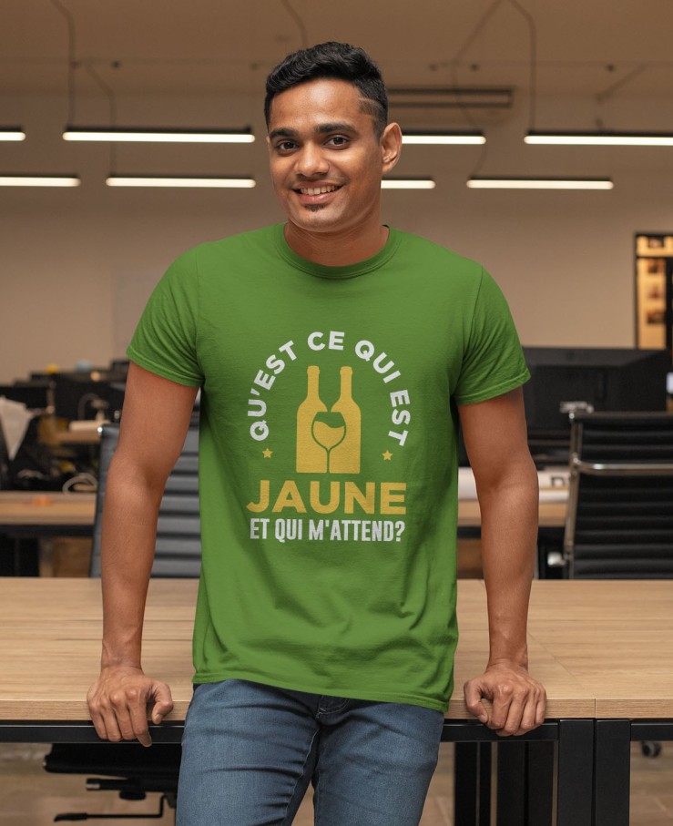 Qu'est qui est jaune