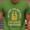 Qu'est qui est jaune