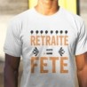 Retraite égal fête