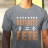 Retraite égal fête