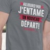 Aujourd'hui j'entame